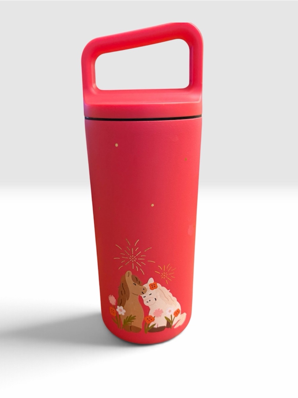 Starbucks 2026 Year of the Horse Red Stainless Steel Tumbler